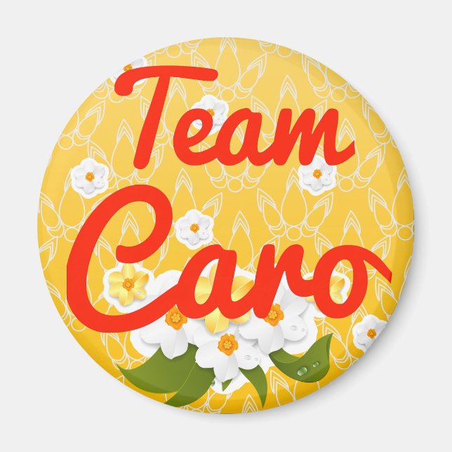 Imán Team Caro (Frente)