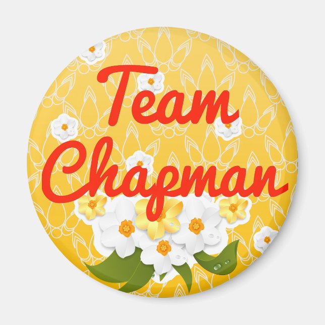 Imán Team Chapman (Frente)