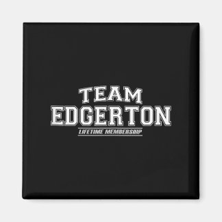 Imán Team Edgerton _ Apellido de la Familia Orgullosa N