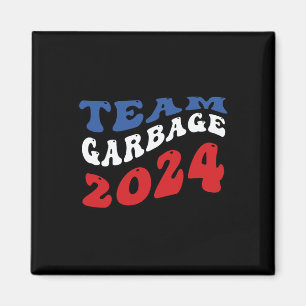 Imán Team Garbyge - Basura para Trump