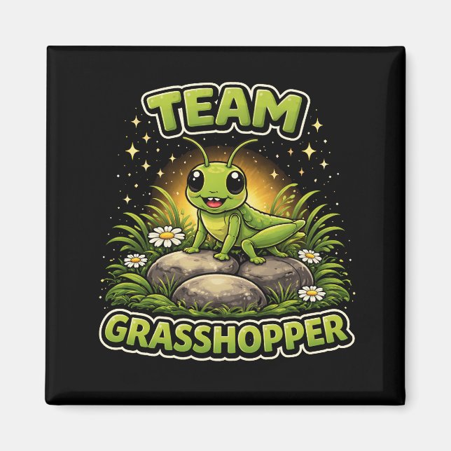 Imán Team Grasshopper (Frente)