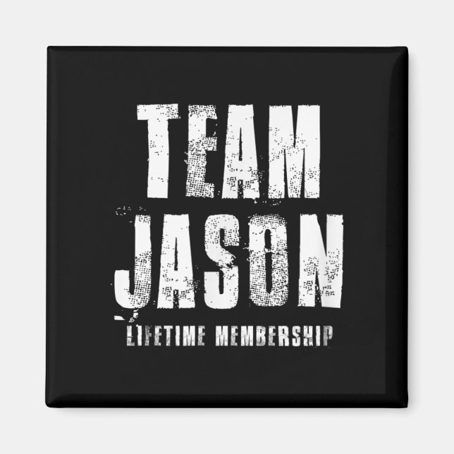 Imán Team Jason Motivational Insrational Proud Family  (Frente)