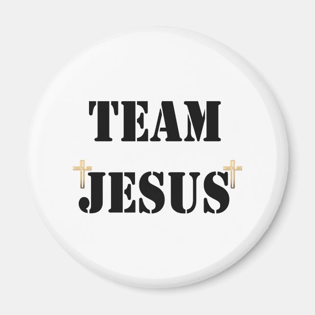 Imán Team Jesus (Frente)