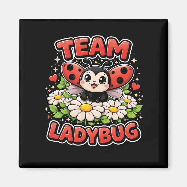 Imán Team Ladybug (Frente)