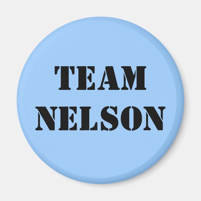 IMÁN TEAM NELSON (Frente)