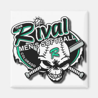 Imán Team Rival Softball Magnet