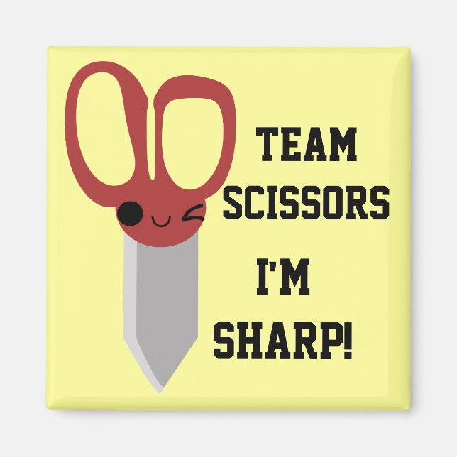 Imán Team Scissors (Frente)