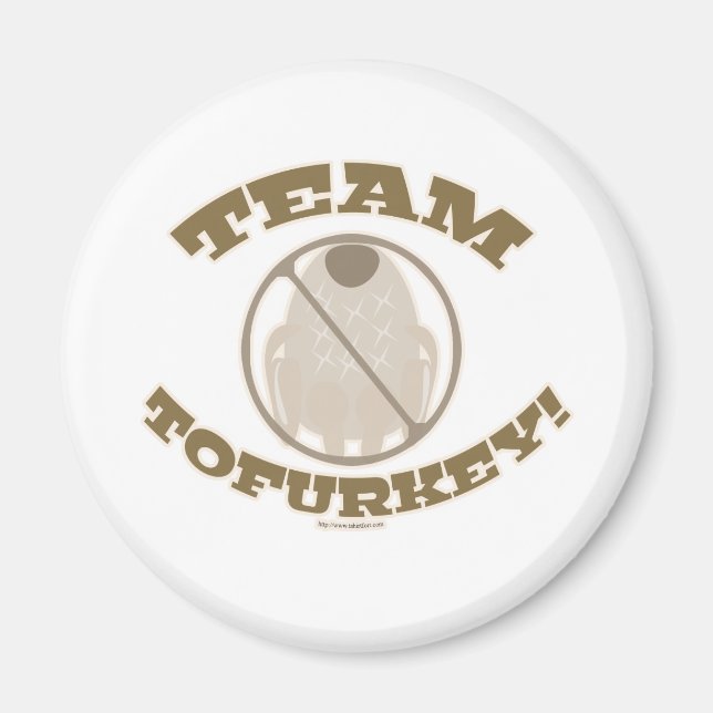 Imán Team Tofurkey (Frente)