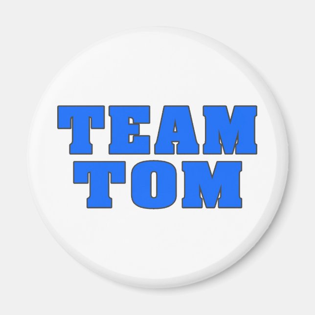 Imán Team Tom (Frente)