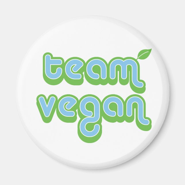 IMÁN TEAM VEGAN (Frente)