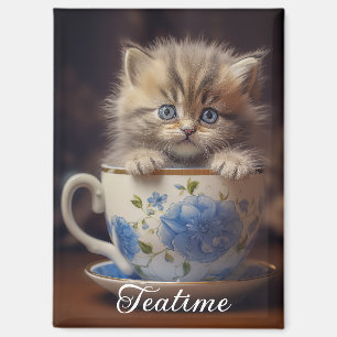 Imán Teatime Kitten Magnet