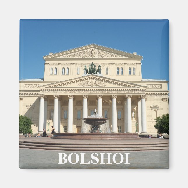 Imán Teatro Bolshoi (Frente)