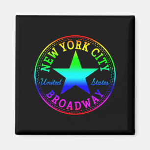 Imán Teatro de Broadway de la ciudad de Nueva York Nyc