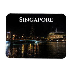 Imán Teatro de Esplanade de Singapur #1 Magnet