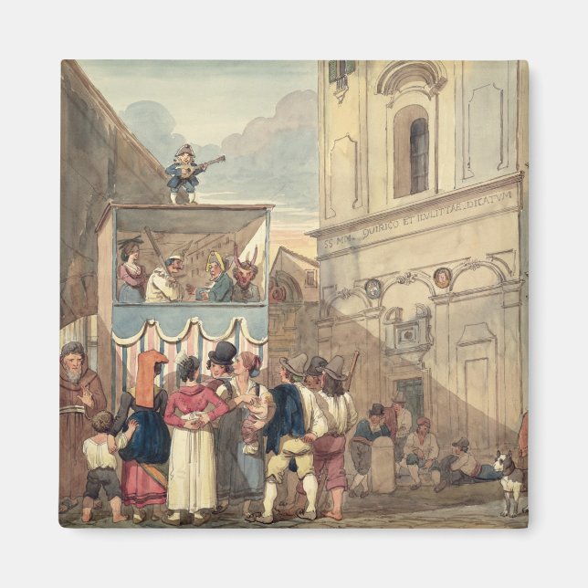 Imán Teatro de marionetas (Frente)