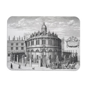 Imán Teatro de Sheldonian, Oxford, de 'Oxonia Illustrat