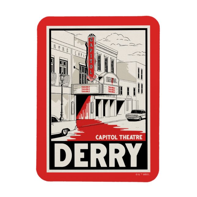 Imán Teatro Derry Capitol (Vertical)