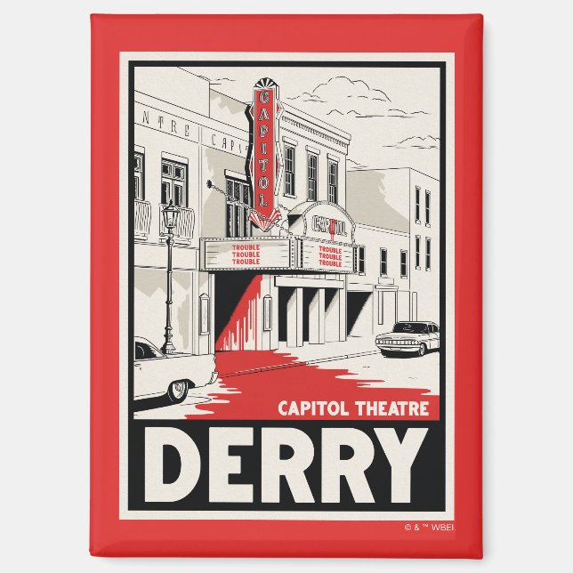 Imán Teatro Derry Capitol (Anverso)