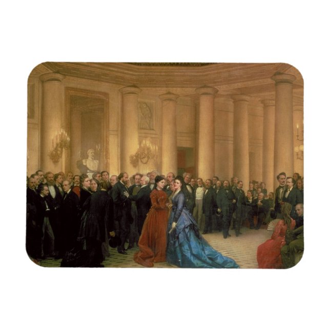 Imán Teatro Odeon, París, 1869 (aceite sobre lienzo) (Horizontal)