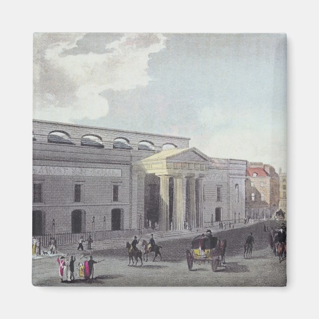 Imán Teatro real, Covent Garden, 1809 (Frente)