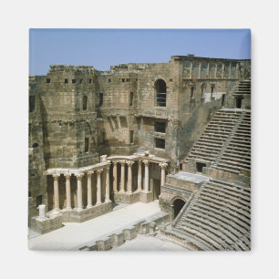 Imán Teatro romano en Bosra, Siria