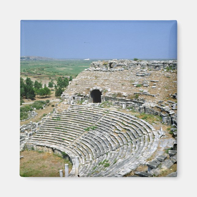 Imán Teatro romano, siglos I y II d.C. (Frente)