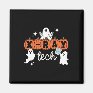 Imán Tech Halloween Technier Squad Xray Tech Pumpkin