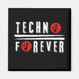 Imán Techno para siempre