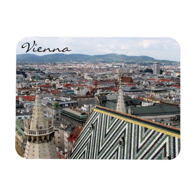 Imán techo de estepas de vienna (Horizontal)