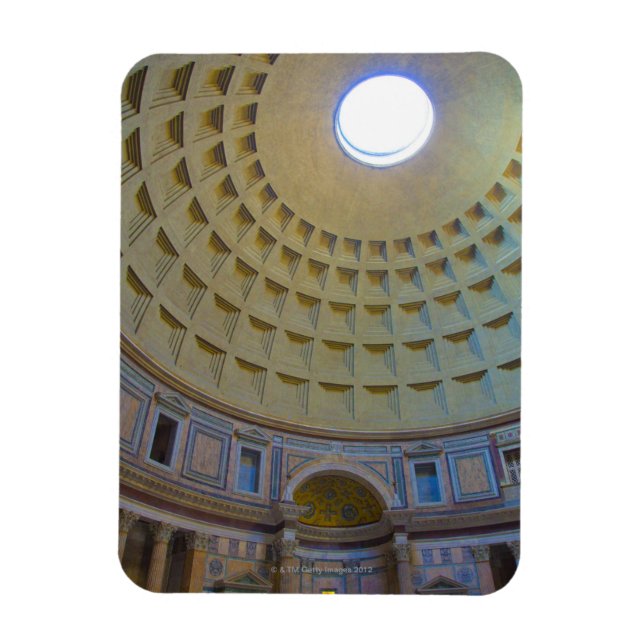 Imán Techo del Panteón en Roma. (Vertical)