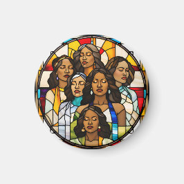 Imán Techos destrozados y sueños de vidrio manchado