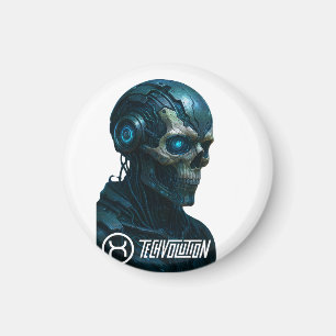 IMÁN TECHVOLUCIÓN - CYBORG SKULL