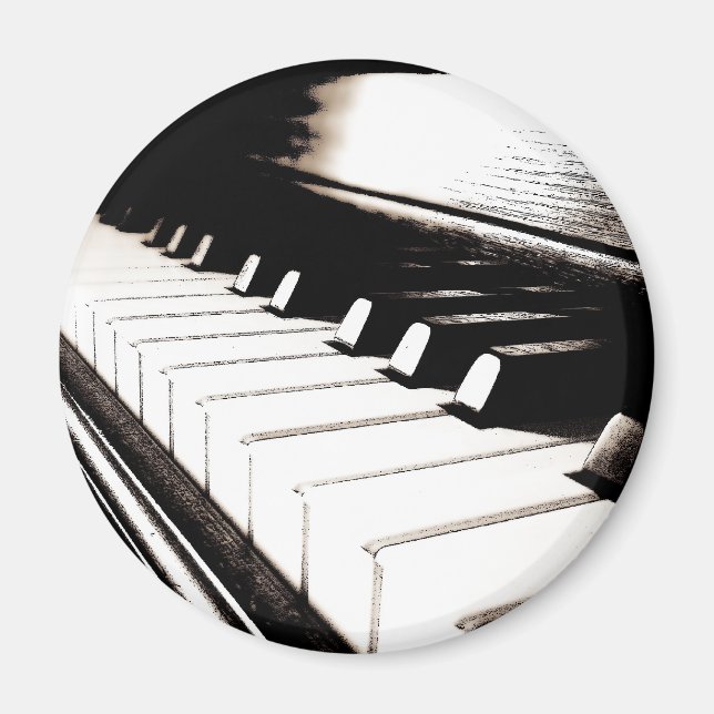 Imán Teclas de Piano Macro (Frente)