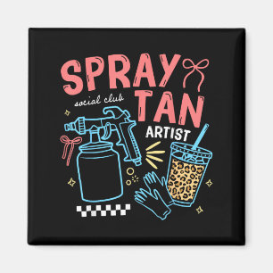 Imán Técnico de bronceado en spray Retro Belleza Salón 