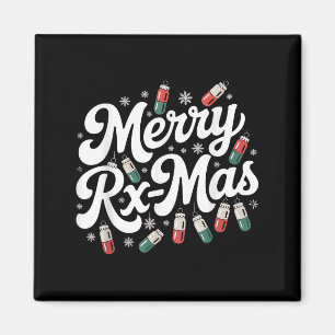 Imán Técnico de Farmacia Navidad Farmacéutico Farmacia