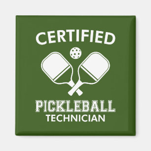 Imán Técnico de Pickleball Certificado