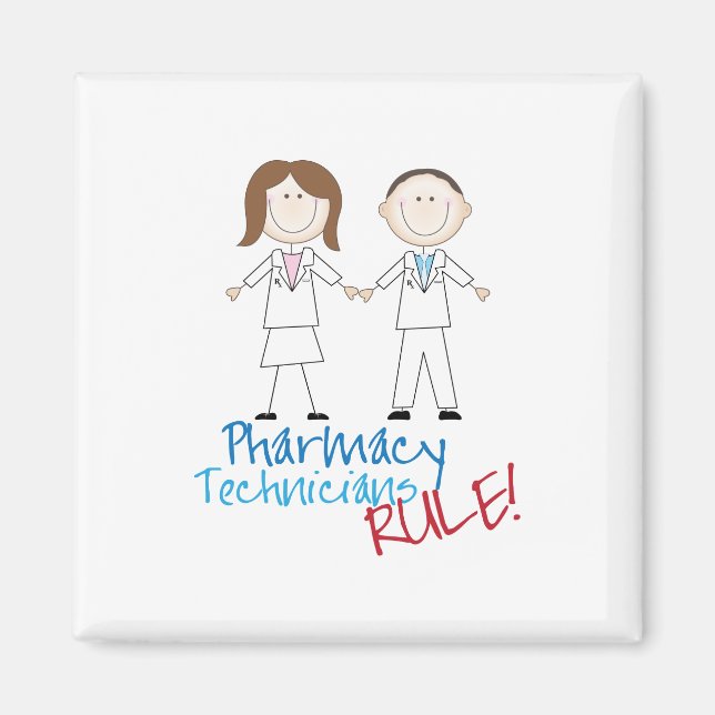 Imán Técnicos de farmacia (Frente)