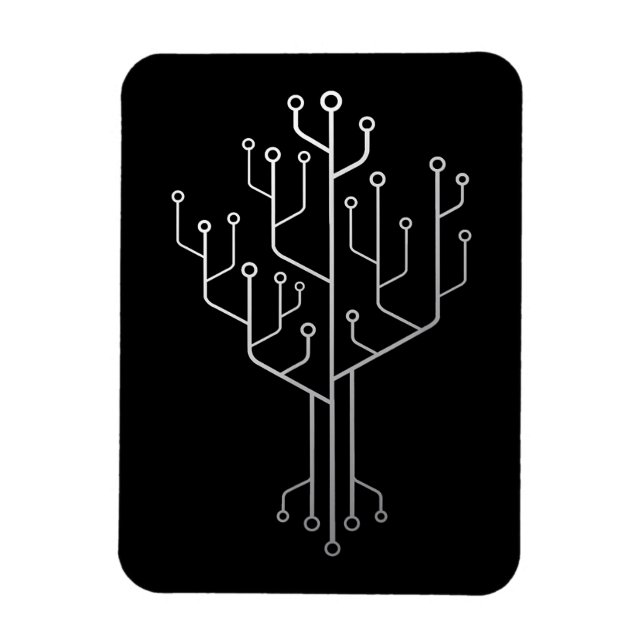 Imán Tecnología de ingeniero de códigos de programador  (Vertical)