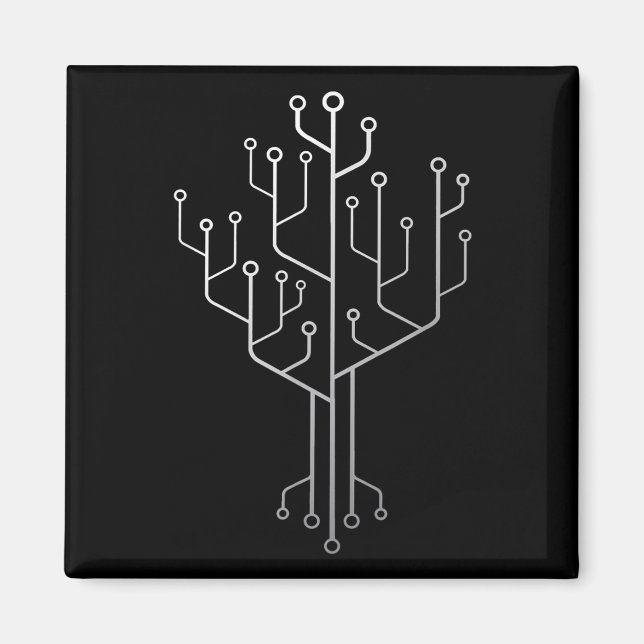 Imán Tecnología de ingeniero de códigos de programador  (Frente)