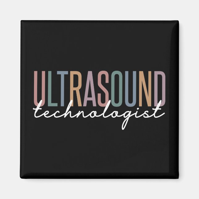 Imán Tecnólogo de ultrasonido (Frente)