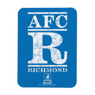 Imán Ted Lasso   AFC R Richmond Text Logo