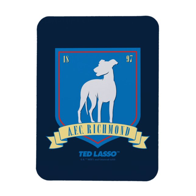 Imán Ted Lasso | AFC Richmond Team Logo (Vertical)
