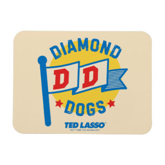 Imán Ted Lasso | Diamond Dogs Pennant Graphic