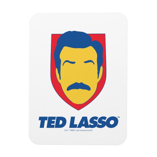 Imán Ted Lasso | Icono de cara (Vertical)