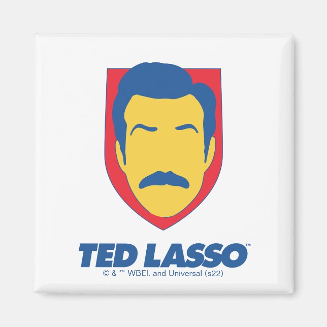 Imán Ted Lasso | Icono de cara (Frente)