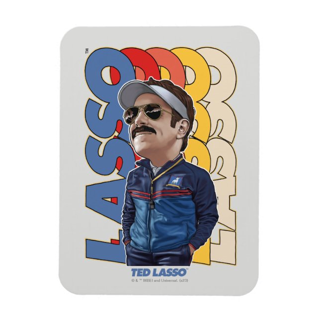 Imán Ted Lasso | Lasso Bobblehead (Vertical)