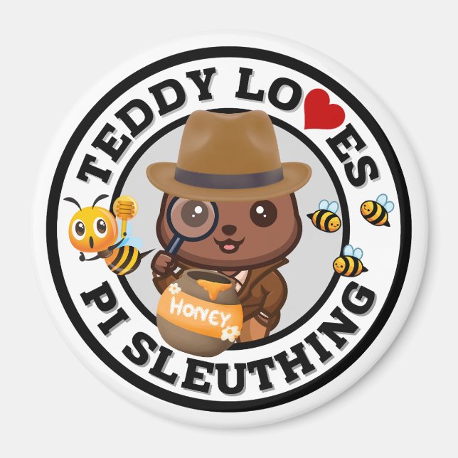 Imán Teddy ama la lesión de IP para la miel (Frente)