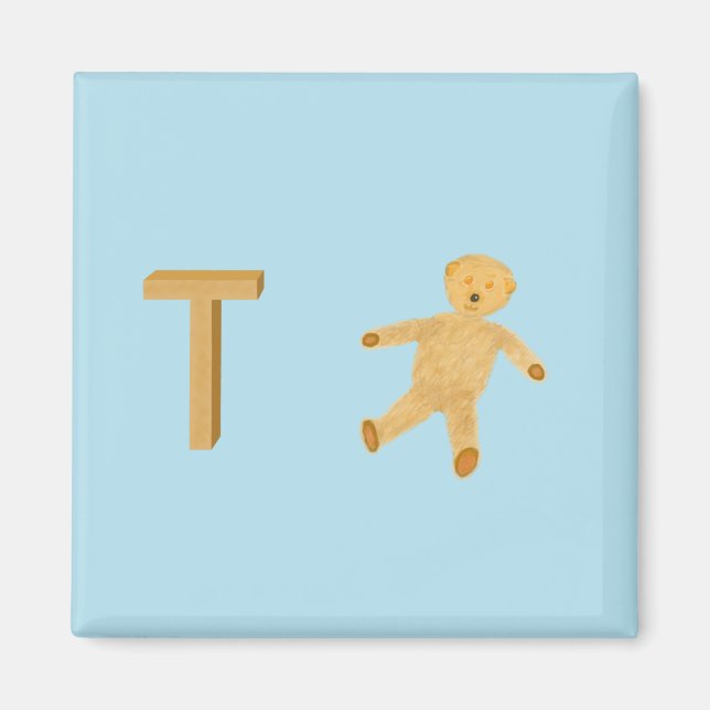 Imán Teddy Bear Fridge Magnet (Frente)