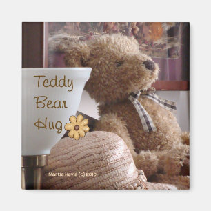Imán Teddy Bear Hug (1) Magnet