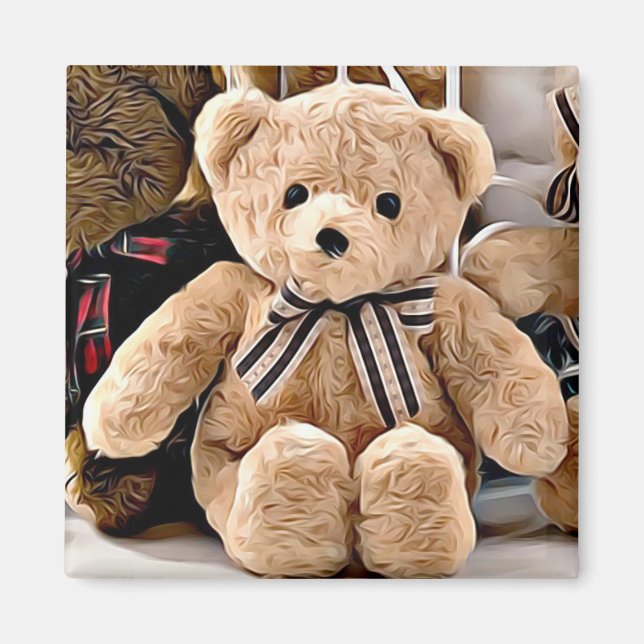 Imán Teddy Bear Magnet (Frente)